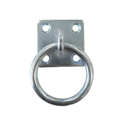 Ledent Aanlegring verzinkt 50x50 mm met plaat