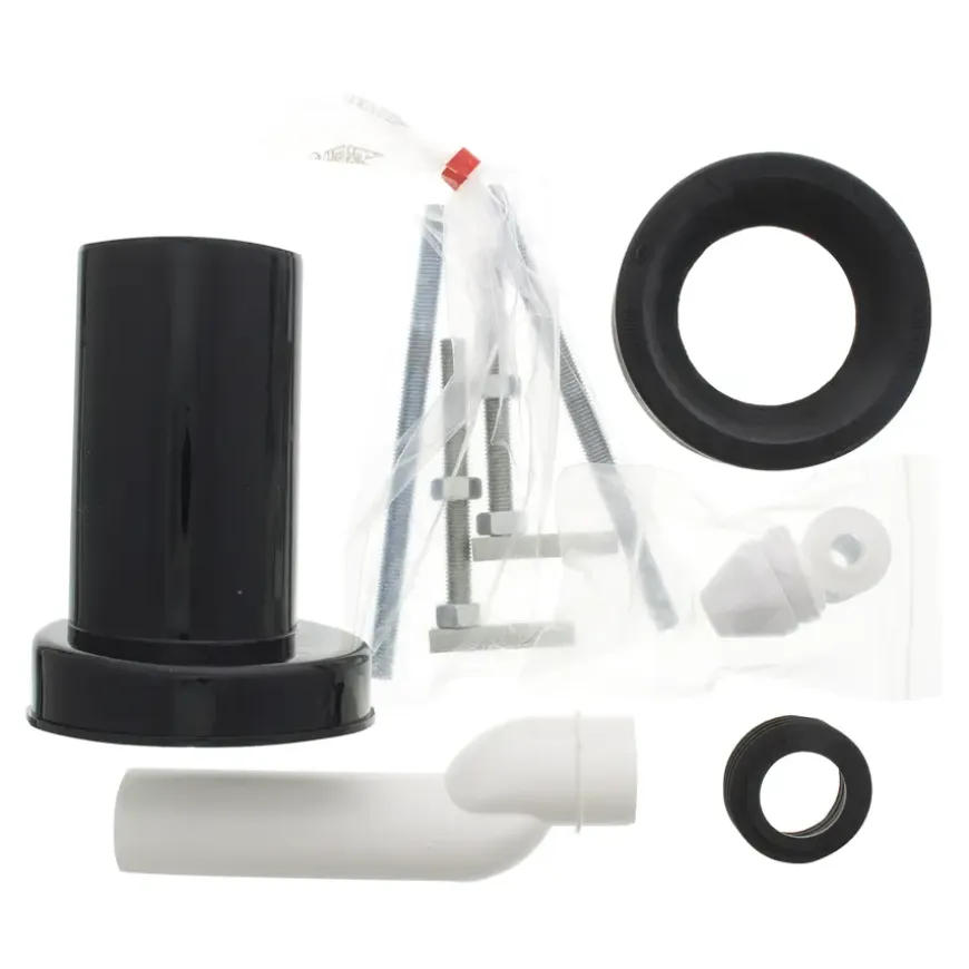 Aansluitset verhoogd 25mm tbv wandcloset