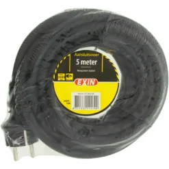 Aansluitsnoer 3x1.5mm² Neopreen 5 Meter Zwart