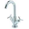 Absolut Post 2-knops wastafelkraan Chroom