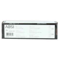 Absolut thermostatische douchekraan Absi Zwart 15cm