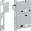 Abus badkamer-/wc-slot voorplaat RVS