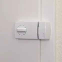 Abus bijzetslot wit