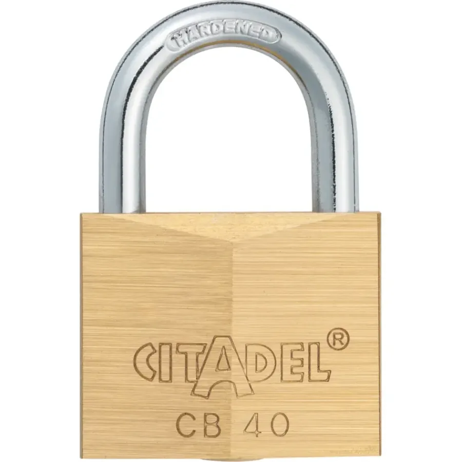 Abus Citadel hangslot 40 mm messing