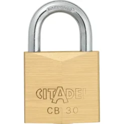 Abus Citadel hangslot 30 mm messing