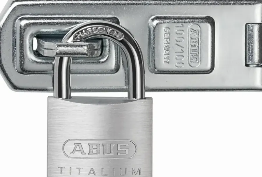 Abus hangslot Titalium 40 mm met overvalsluiting