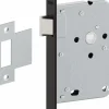 Abus loopslot voorplaat zwart