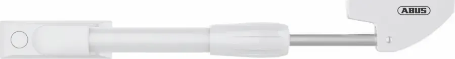 Abus raamuitzetter telescopisch buiten draaiend - wit - 20cm