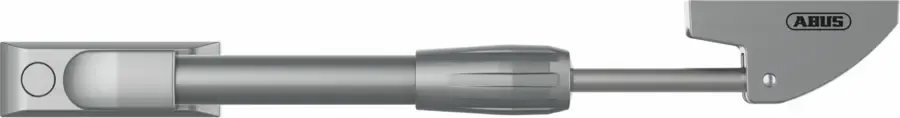 Abus raamuitzetter telescopisch buiten draaiend - grijs - 20cm
