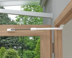 Abus raamuitzetter telescopisch - grijs - 30cm