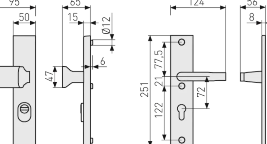 Abus veiligheidsbeslag LSZS 72 mm F1 SKG***
