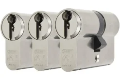 Abus veiligheidscilinder 30/30 mm E70NM SKG3 3 stuks