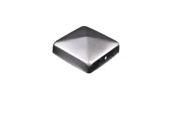Waelbers Afdekkap piramide tuinpaal RVS 7x7 cm