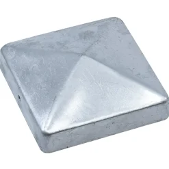 Geen Afdekkap piramide tuinpaal verzinkt 9x9 cm