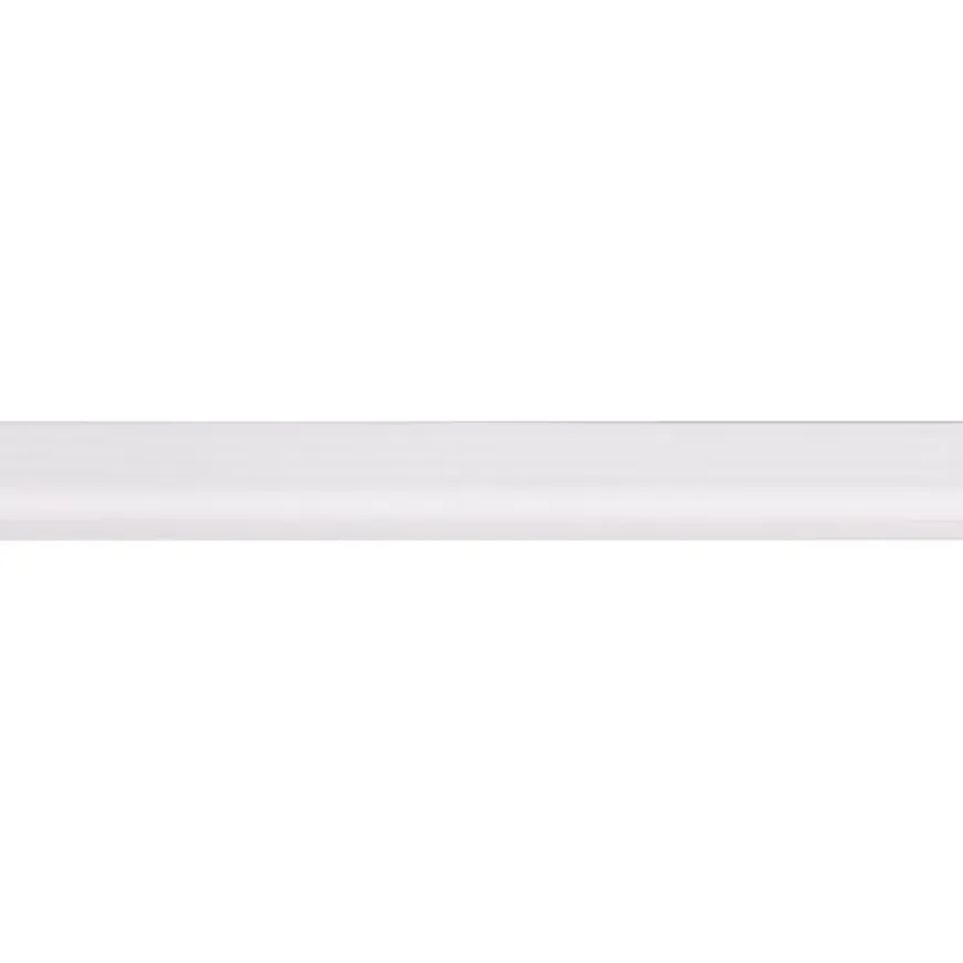 Afdeklijst grenen 4x18 mm wit lengte 270 cm