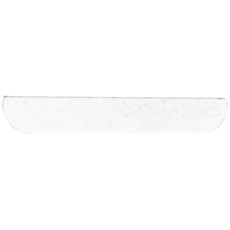 Afdeklijst grenen 4x30 mm wit lengte 270 cm