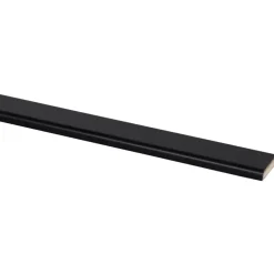Afdeklijst grenen zwart gelakt 5x22mm 270cm