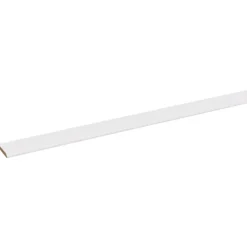 Afdeklijst MDF zelfklevend wit 4x30 mm lengte 260 cm
