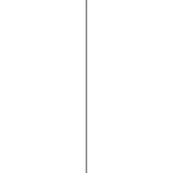 Afdekprofiel kunststof antraciet 2x30 mm 260 cm