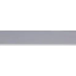 Geen Afdekprofiel kunststof RVS look zelfklevend 2x30mm 260cm