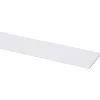 Afdekprofiel kunststof wit 2x50mm 260cm