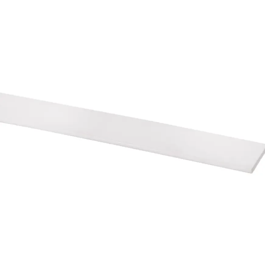 Afdekprofiel kunststof wit 2x20 mm lengte 260 cm
