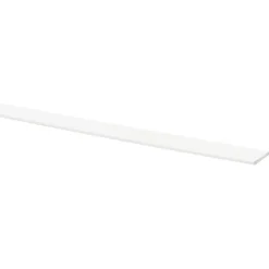 Afdekprofiel kunststof wit 2x20 mm lengte 260 cm