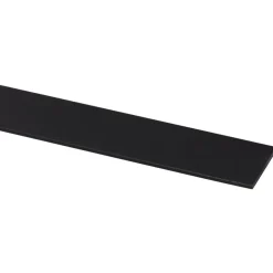Afdekprofiel kunststof zwart zelfklevend 2x30mm 260cm