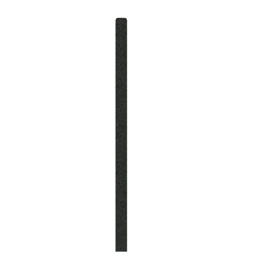 Afplakstrook 60,5x2,8cm Antraciet 2 stuks