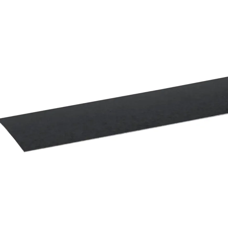Afplakstrook 60,5x2,8cm Antraciet 2 stuks