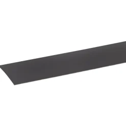 Afplakstrook 60,5x2,8cm Donker grijs 2 stuks