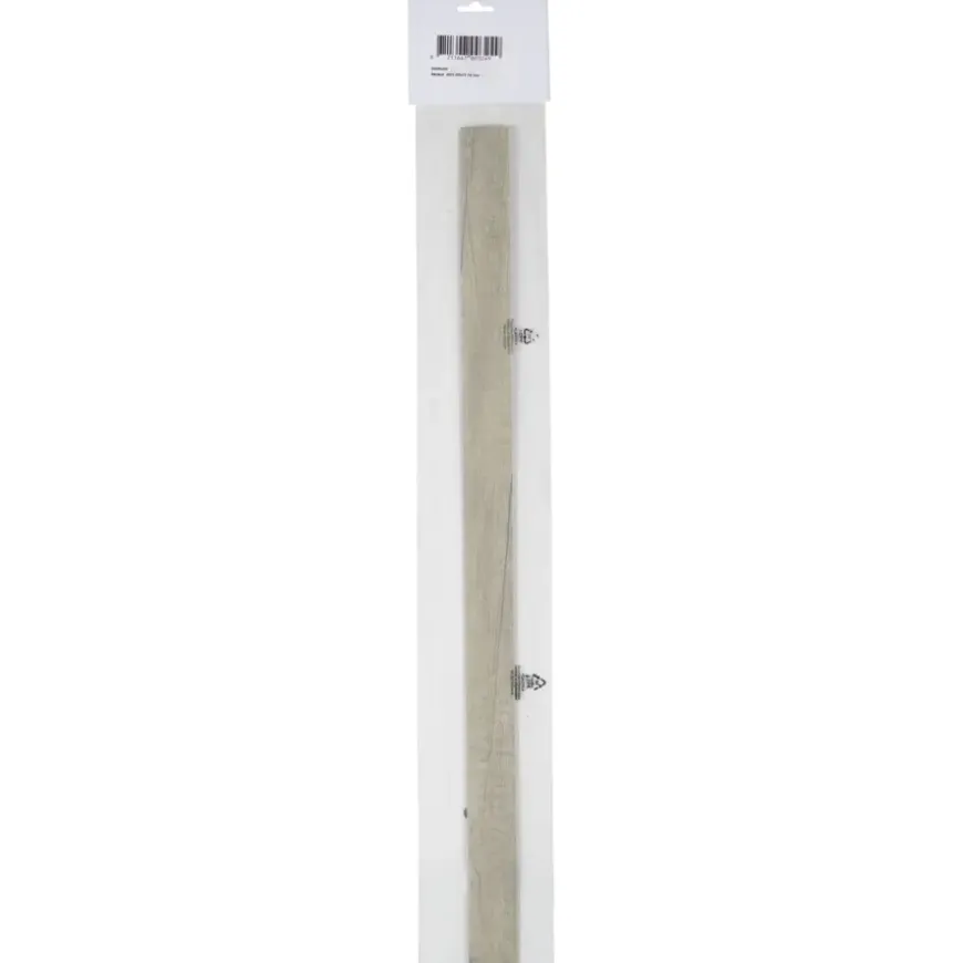 Afplakstrook 60,5X2,8cm Grof Hout 2 stuks