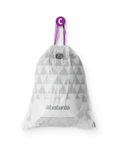 Brabantia Afvalzak met trekbandsluiting 'PerfectFit' C, 10-12 liter (20 stuks/rol)