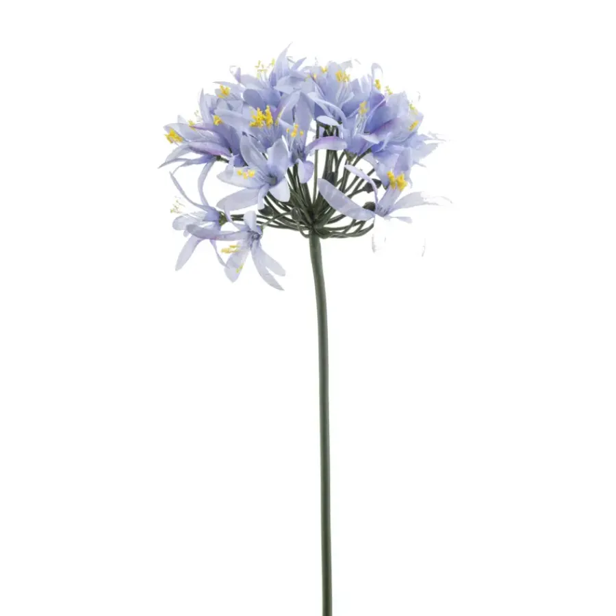 Emerald Agapanthus spray blauw 80cm