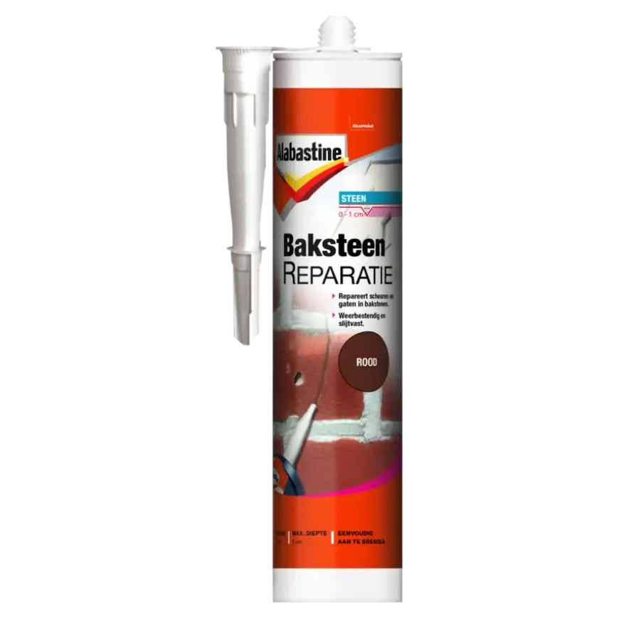 Alabastine baksteenreperatie rood 310 ml