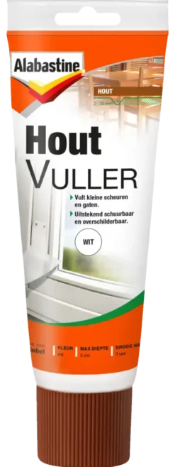 Alabastine houtvuller wit 330 g