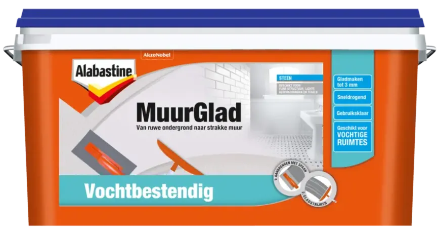 Alabastine MuurGlad vochtbestendig 5 liter