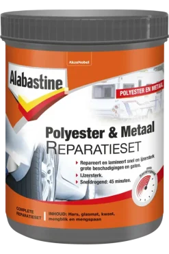 Alabastine polyester en metaal reparatieset