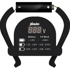 Alecto batterij tester universeel
