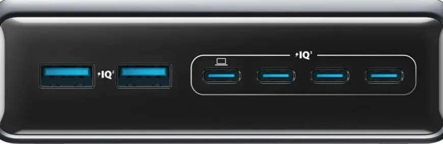 Anker Prime oplader snelladen tot 200W (6 poorten)