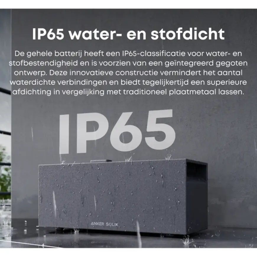 Anker Solix BP2700 uitbreidingsbatterij voor thuisbatterij Solix Solarbank 2 & 4
