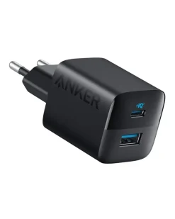 Anker 323 USB-C dual snellader zwart