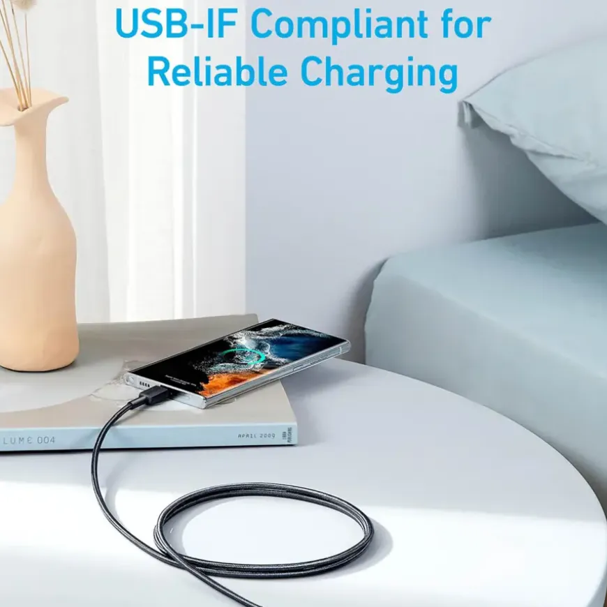 Anker 322 USB-C naar USB-C kabel snelladen 2 m zwart