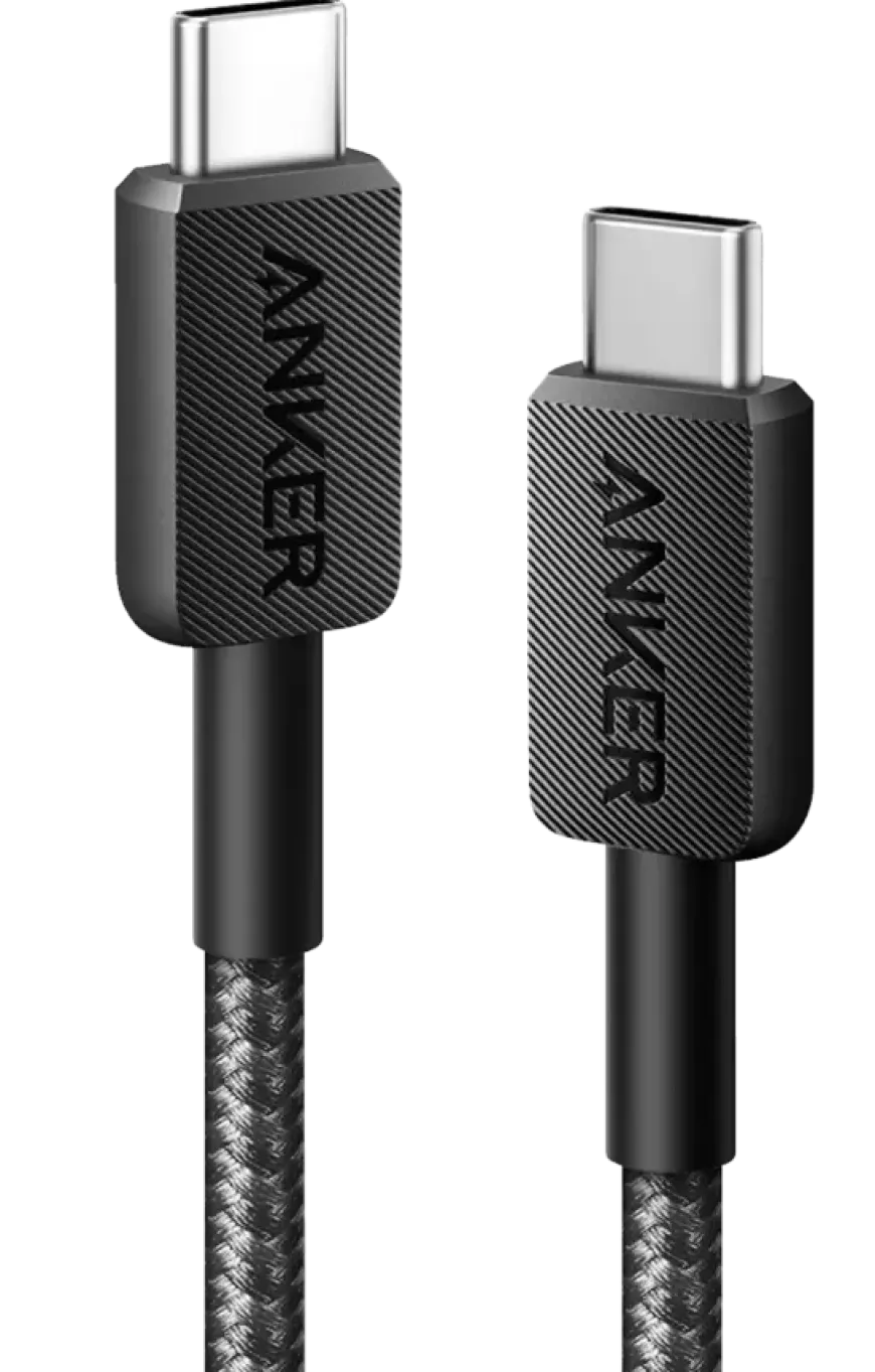 Anker 322 USB-C naar USB-C kabel snelladen 1 m zwart