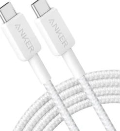 Anker 322 USB-C naar USB-C kabel snelladen 2 m wit