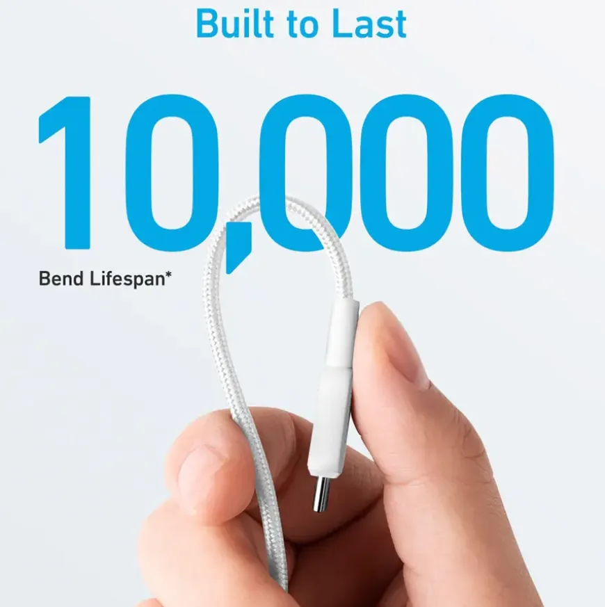 Anker 322 USB-C naar USB-C kabel snelladen 2 m wit