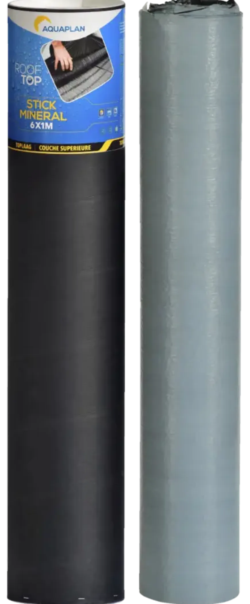 Aquaplan Roof Top Stick Mineral zelfklevende rol met leislag 6 m²