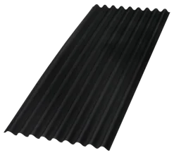 Aquaplan Topline golfplaat bitumen zwart 200 x 86 cm