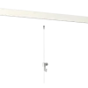 Artiteq Click Rail schilderij ophangsysteem compleet 2 meter wit RAL 9016 overschilderbaar