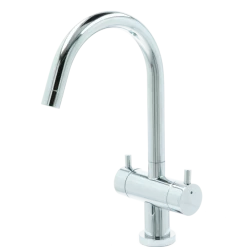 Atlantic Adrian 2-knops keukenkraan Chroom